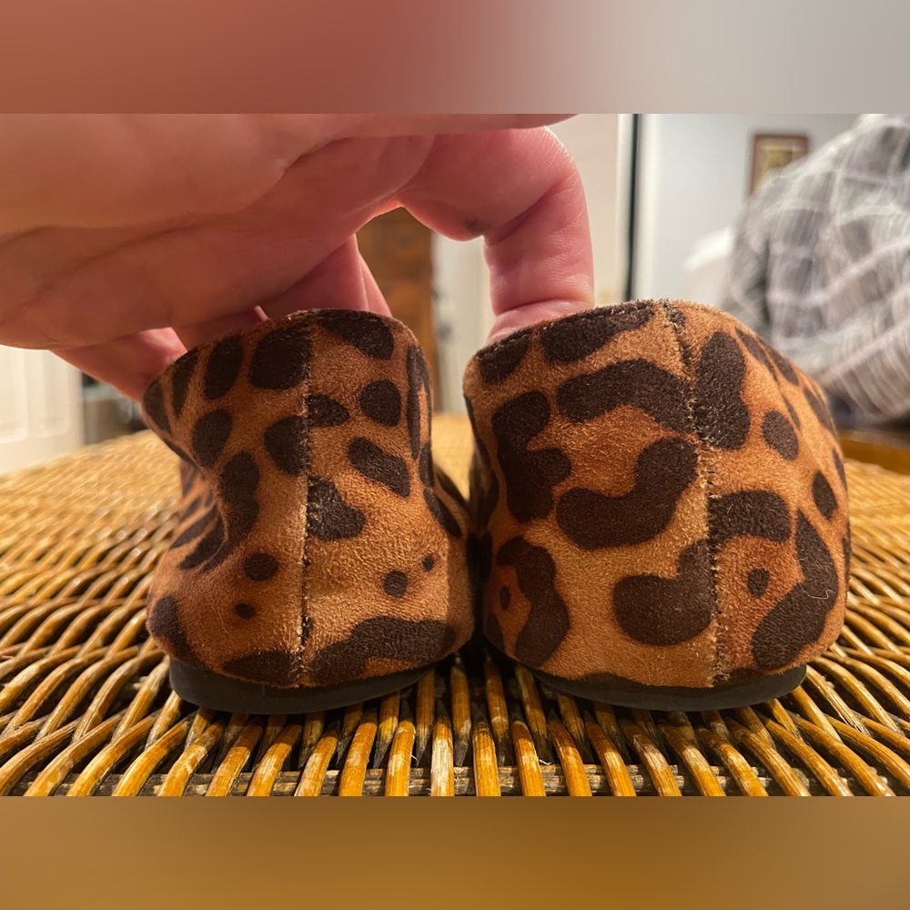 ⭐️3/$15⭐️A New Day Brown Leopard Print Flats - Picture 6 of 7